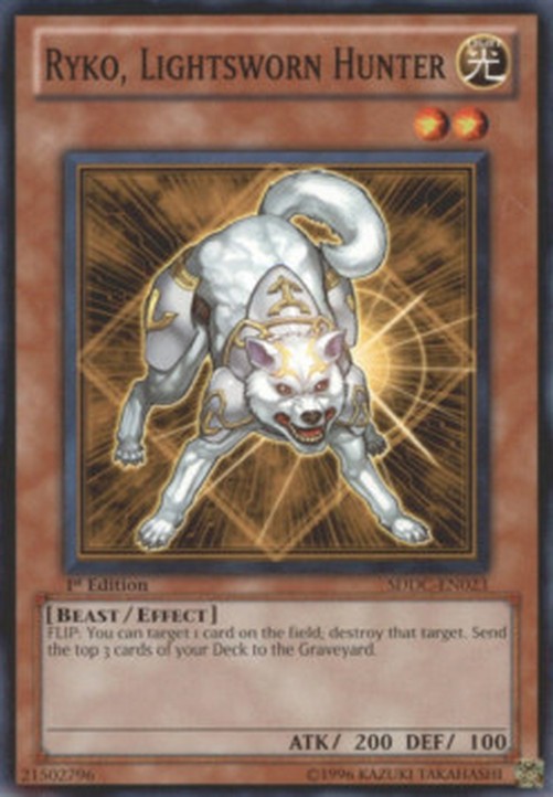 Yu-Gi-Oh! SDDC Ryko, Lightsworn Hunter