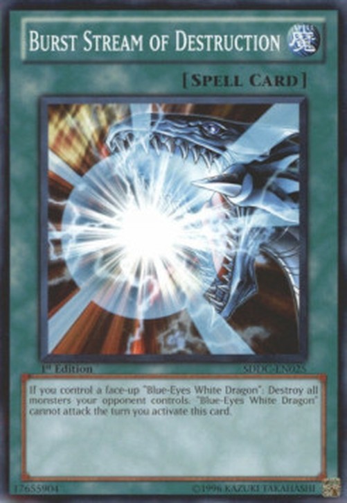 Yu-Gi-Oh! SDDC Burst Stream of Destruction