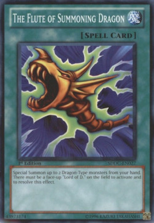 Yu-Gi-Oh! SDDC The Flute of Summoning Dragon