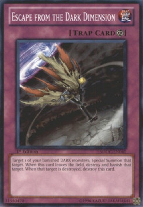 Yu-Gi-Oh! SDDC Escape from the Dark Dimension