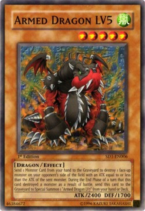 Yu-Gi-Oh! SD1 Armed Dragon LV5
