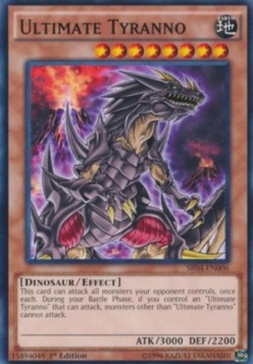 Yu-Gi-Oh! SR04 Ultimate Tyranno