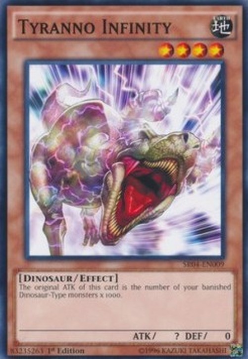 Yu-Gi-Oh! SR04 Tyranno Infinity