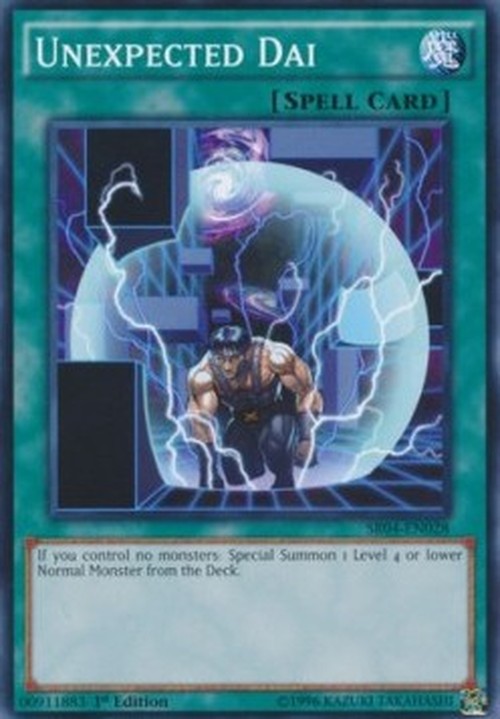 Yu-Gi-Oh! SR04 Unexpected Dai