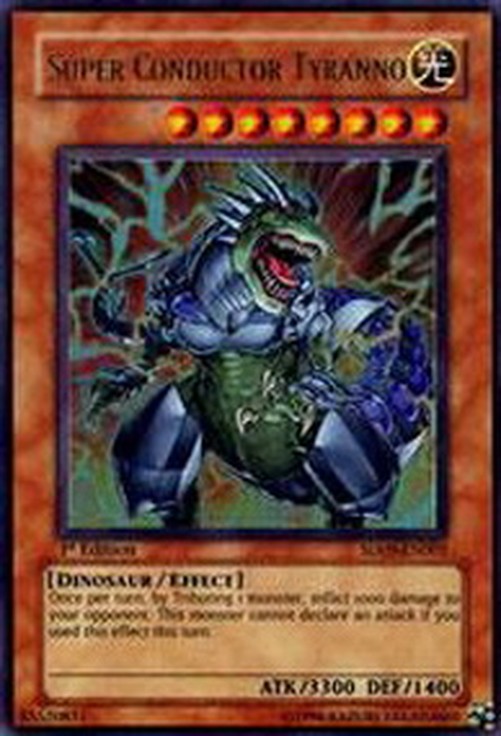 Yu-Gi-Oh! SD09 Super Conductor Tyranno