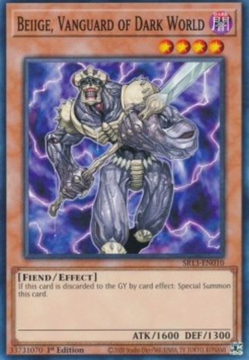 Yu-Gi-Oh! SR13 Beiige, Vanguard of Dark World