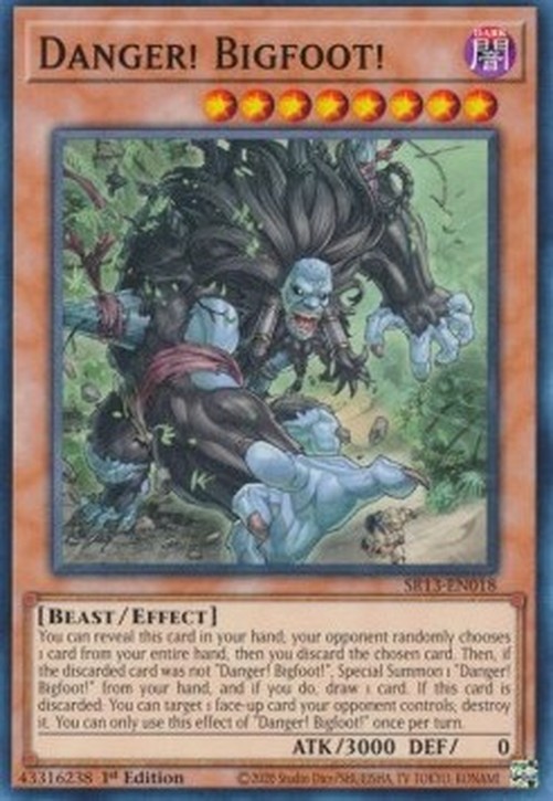 Yu-Gi-Oh! SR13 Danger! Bigfoot!