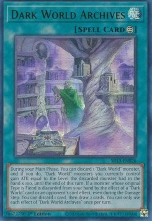 Yu-Gi-Oh! SR13 Dark World Archives