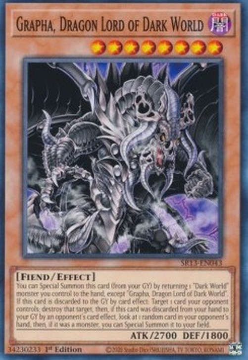 Yu-Gi-Oh! SR13 Grapha, Dragon Lord of Dark World