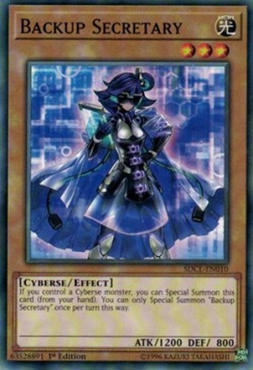 Yu-Gi-Oh! SDCL Backup Secretary