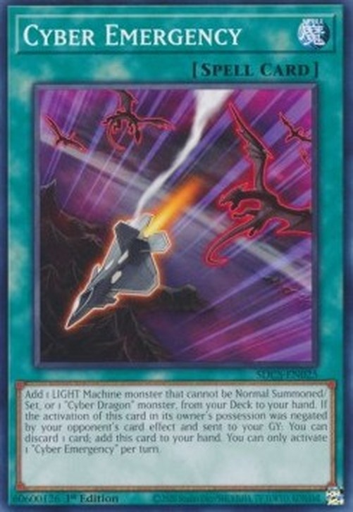 Yu-Gi-Oh! SDCS Cyber Emergency
