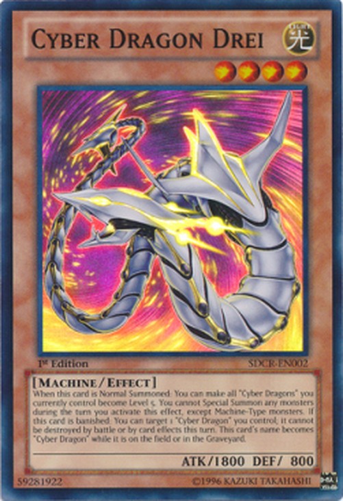 Yu-Gi-Oh! SDCR Cyber Dragon Drei