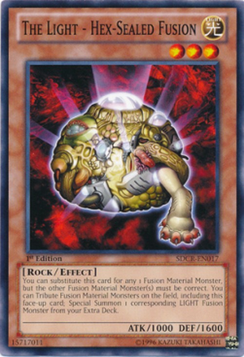 Yu-Gi-Oh! SDCR The Light - Hex-Sealed Fusion
