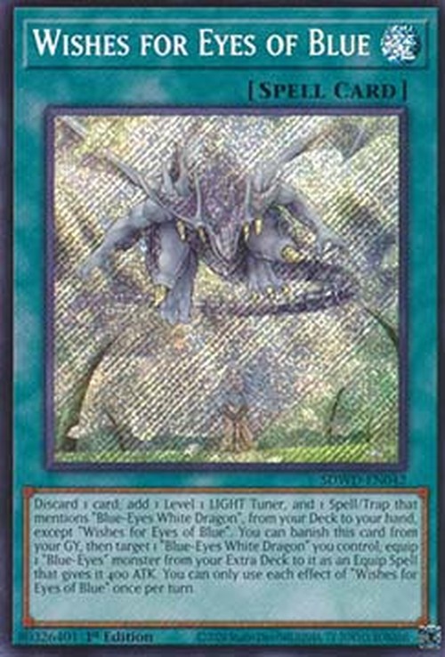 Yu-Gi-Oh! SDWD Wishes for Eyes of Blue (V.2 - Secret Rare)