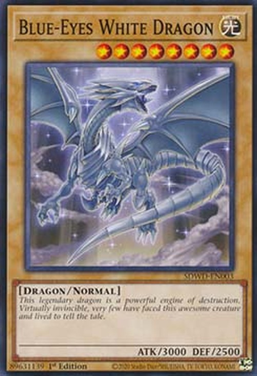Yu-Gi-Oh! SDWD Blue-Eyes White Dragon (V.3 - Common)