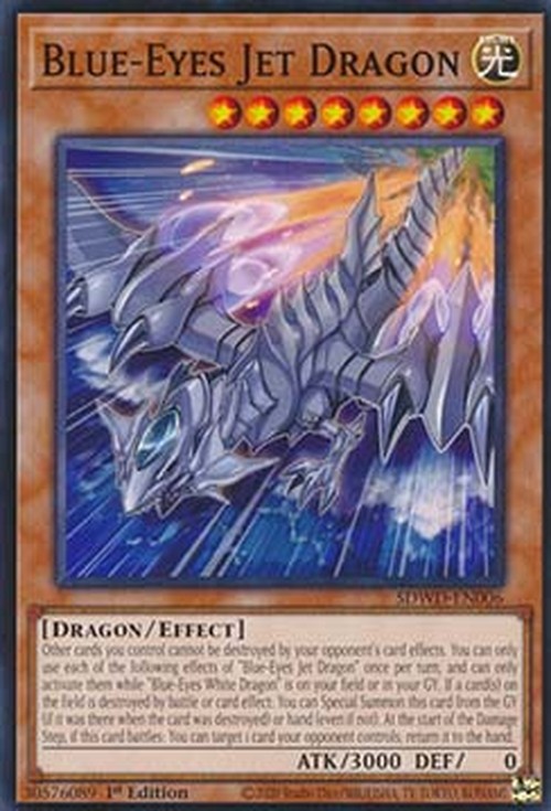 Yu-Gi-Oh! SDWD Blue-Eyes Jet Dragon