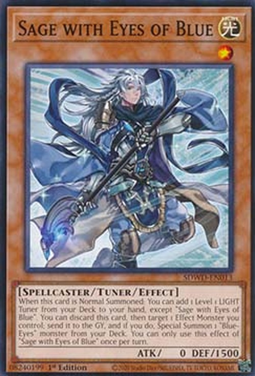 Yu-Gi-Oh! SDWD Sage with Eyes of Blue