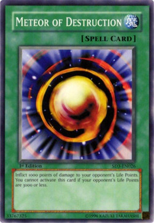 Yu-Gi-Oh! SD3 Meteor of Destruction