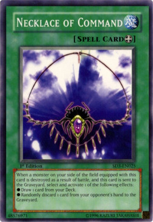 Yu-Gi-Oh! SD3 Necklace of Command