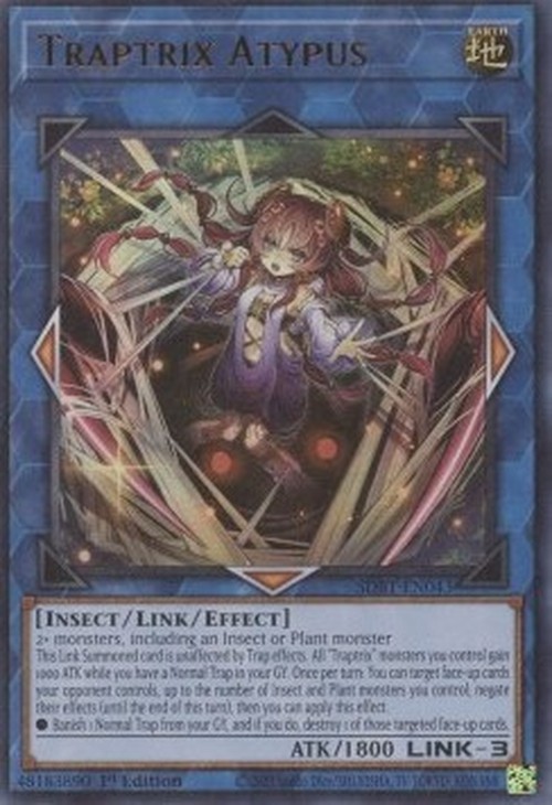 Yu-Gi-Oh! SDBT Traptrix Atypus
