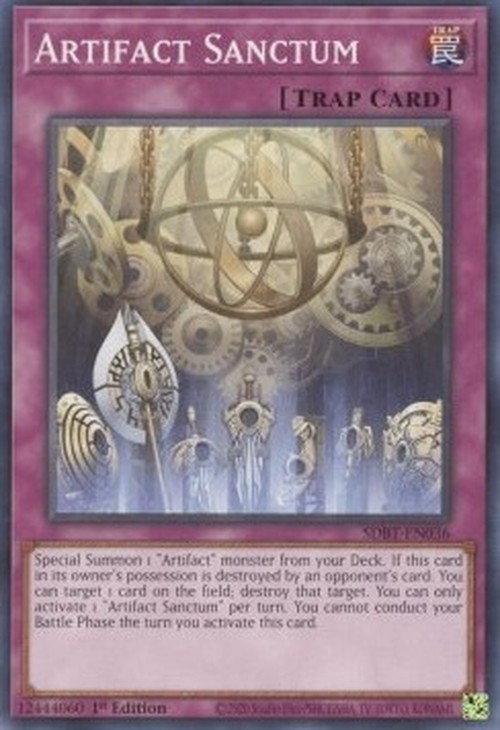 Yu-Gi-Oh! SDBT Artifact Sanctum