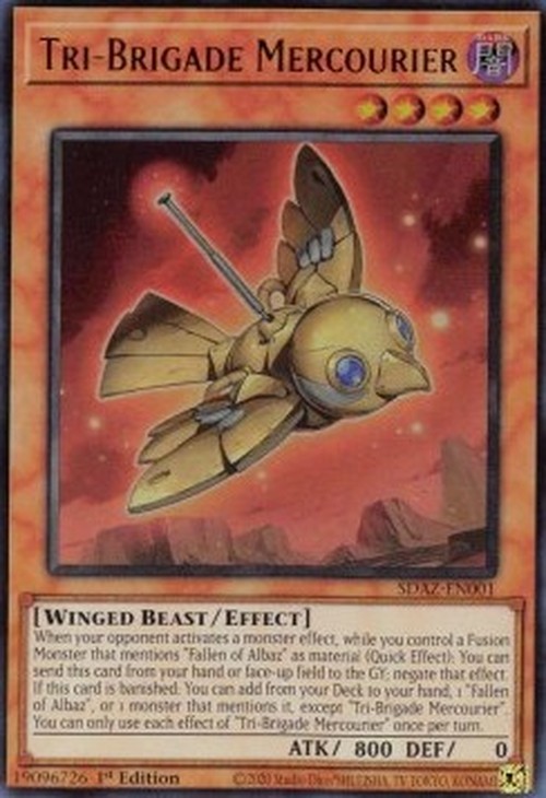Yu-Gi-Oh! SDAZ Tri-Brigade Mercourier