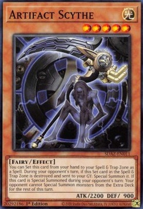 Yu-Gi-Oh! SDAZ Artifact Scythe