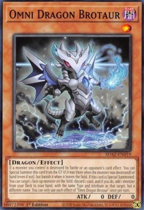 Yu-Gi-Oh! SDAZ Omni Dragon Brotaur