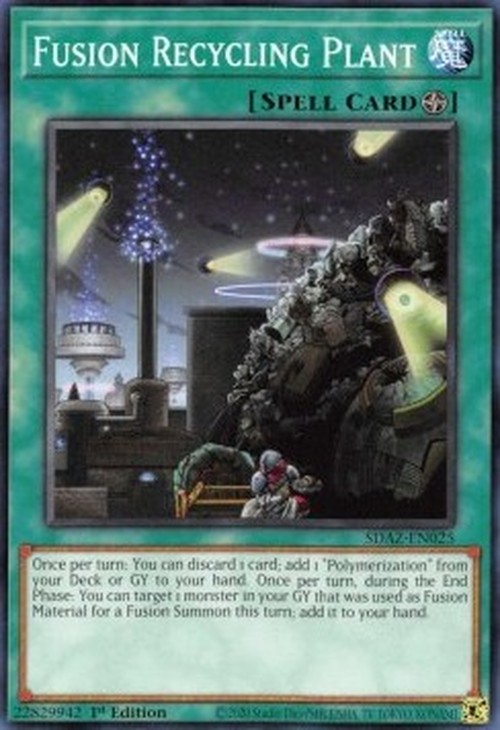 Yu-Gi-Oh! SDAZ Fusion Recycling Plant