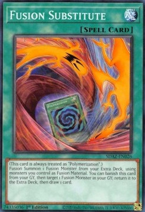 Yu-Gi-Oh! SDAZ Fusion Substitute