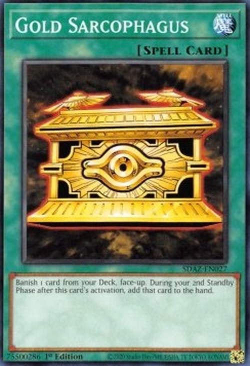 Yu-Gi-Oh! SDAZ Gold Sarcophagus