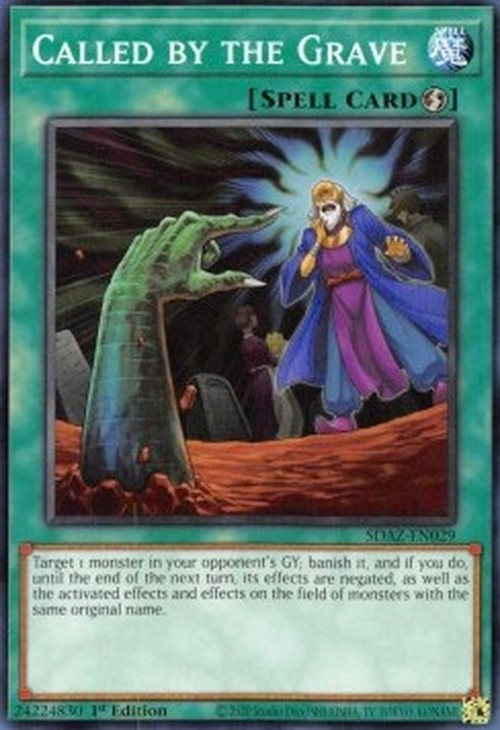 Yu-Gi-Oh! SDAZ Called by the Grave