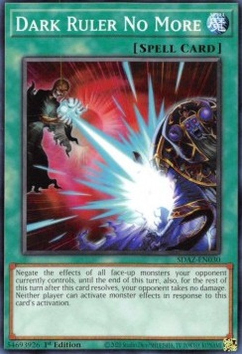 Yu-Gi-Oh! SDAZ Dark Ruler No More
