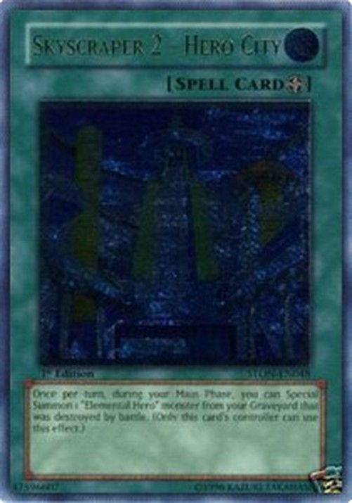 Yu-Gi-Oh! STON Skyscraper 2 - Hero City (V.2 - Ultimate Rare)