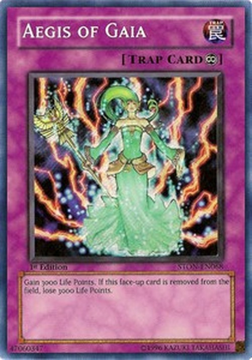 Yu-Gi-Oh! STON Aegis of Gaia