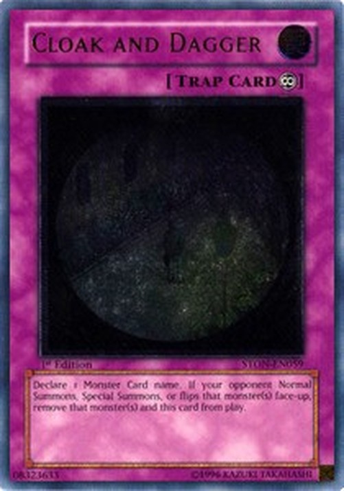 Yu-Gi-Oh! STON Cloak and Dagger (V.2 - Ultimate Rare)