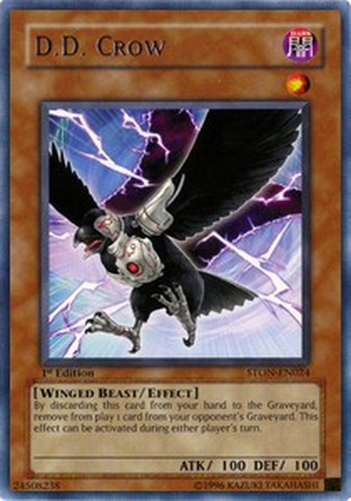 Yu-Gi-Oh! STON D.D. Crow (V.1 - Rare)