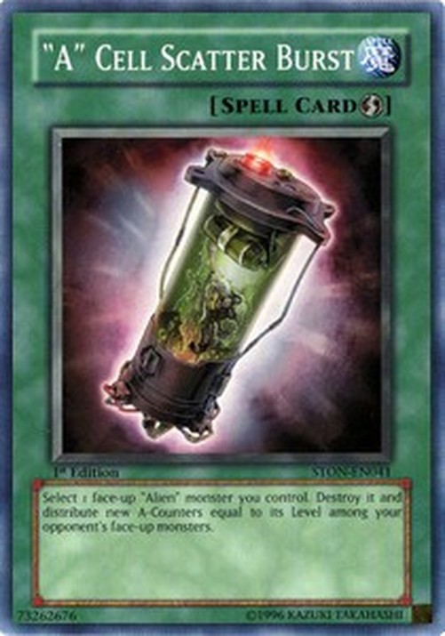 Yu-Gi-Oh! STON "A" Cell Scatter Burst