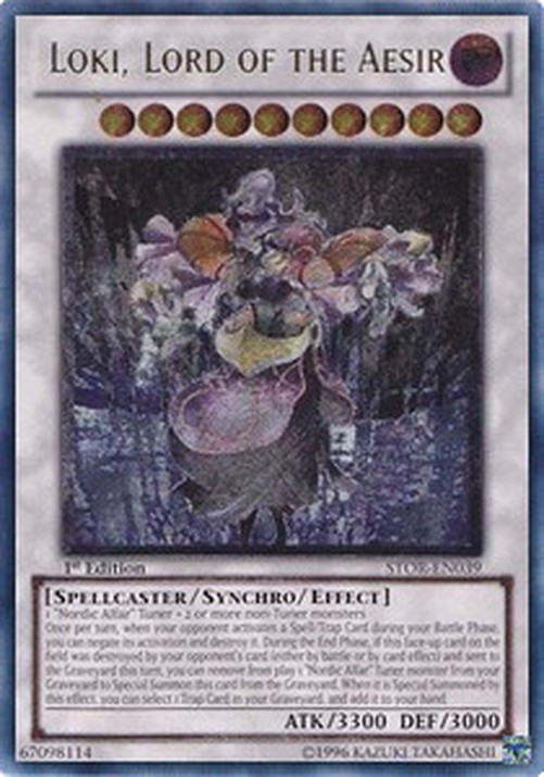 Yu-Gi-Oh! STOR Loki, Lord of the Aesir (V.2 - Ultimate Rare)