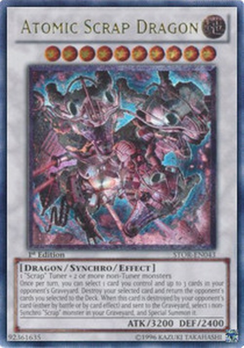 Yu-Gi-Oh! STOR Atomic Scrap Dragon (V.2 - Ultimate Rare)