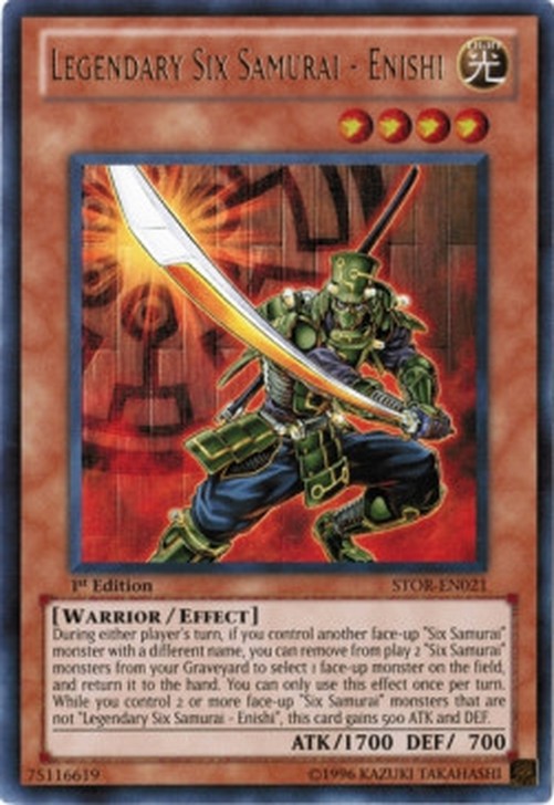 Yu-Gi-Oh! STOR Legendary Six Samurai - Enishi (V.1 - Ultra Rare)