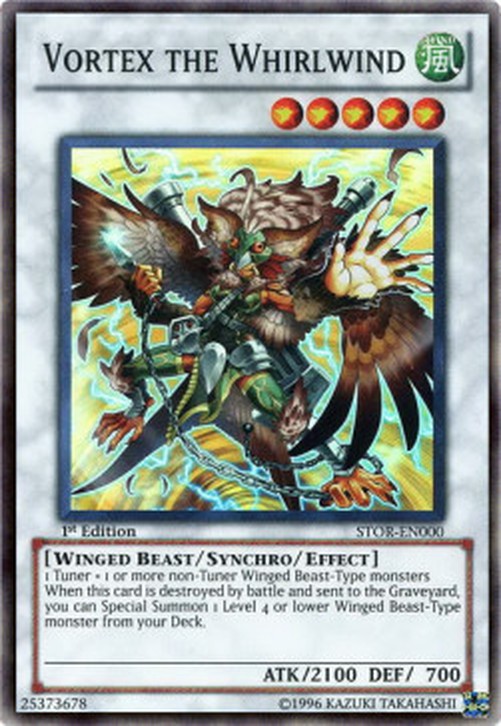 Yu-Gi-Oh! STOR Vortex the Whirlwind (V.1 - Super Rare)