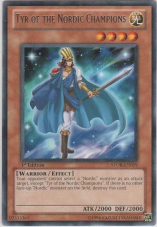 Yu-Gi-Oh! STOR Tyr of the Nordic Champions