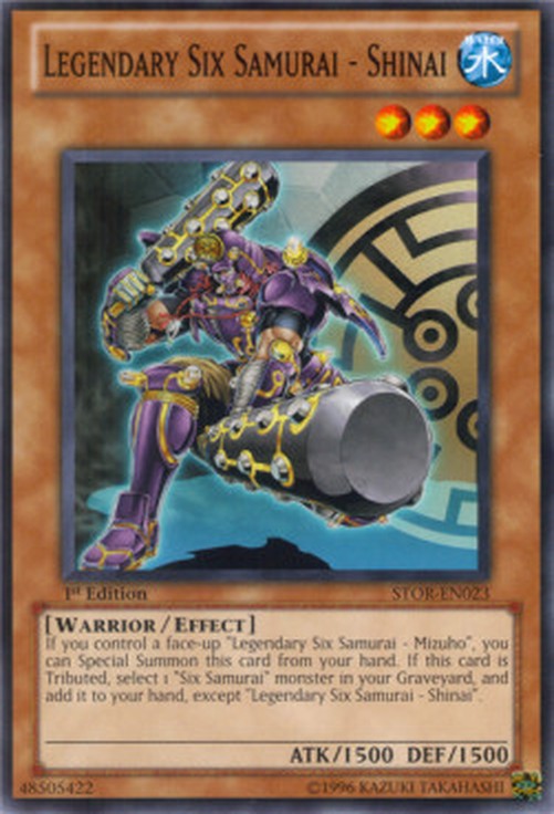 Yu-Gi-Oh! STOR Legendary Six Samurai - Shinai