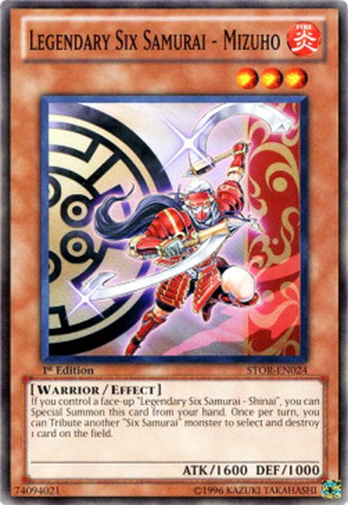 Yu-Gi-Oh! STOR Legendary Six Samurai - Mizuho