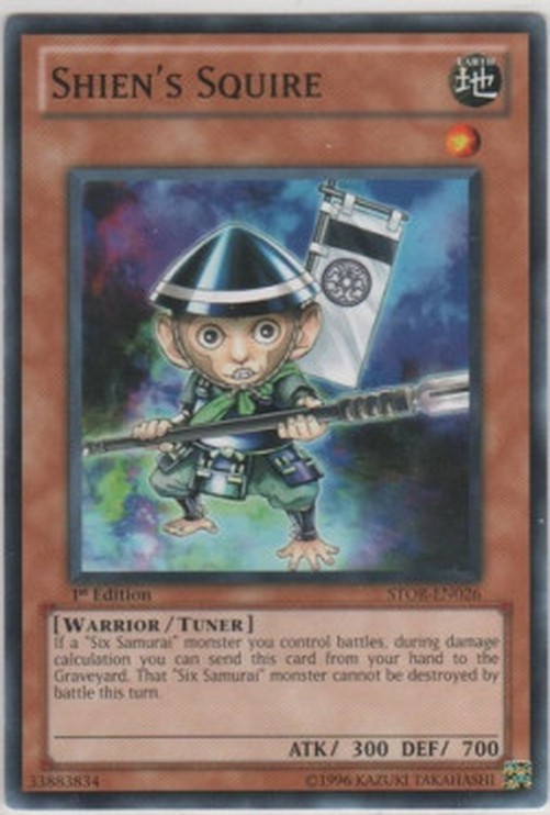 Yu-Gi-Oh! STOR Shien's Squire
