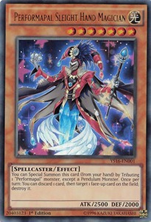 Yu-Gi-Oh! YS16 Performapal Sleight Hand Magician