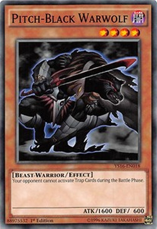 Yu-Gi-Oh! YS16 Pitch-Black Warwolf