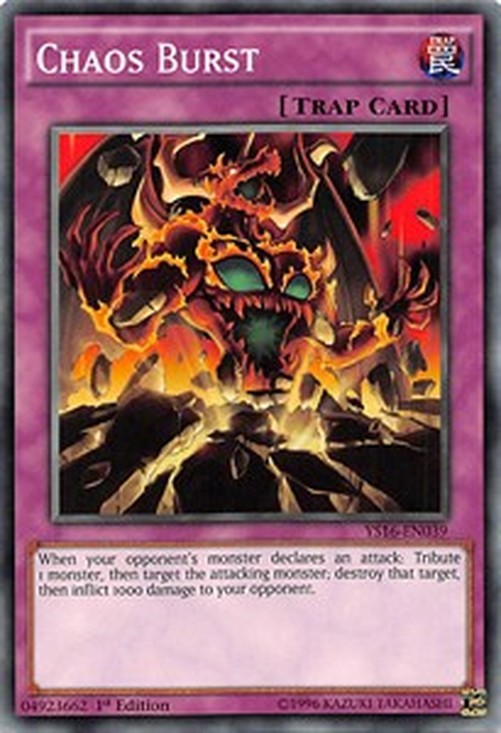 Yu-Gi-Oh! YS16 Chaos Burst