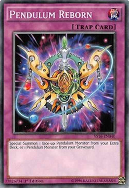 Yu-Gi-Oh! YS16 Pendulum Reborn